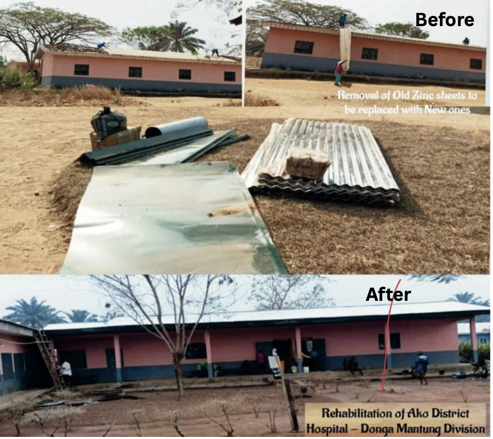 Rehabilitation of Ako District Hospital, donga mantung division